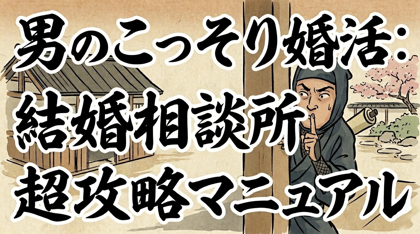 【まとめ】男性のこっそり婚活：結婚相談所超攻略マニュアル！